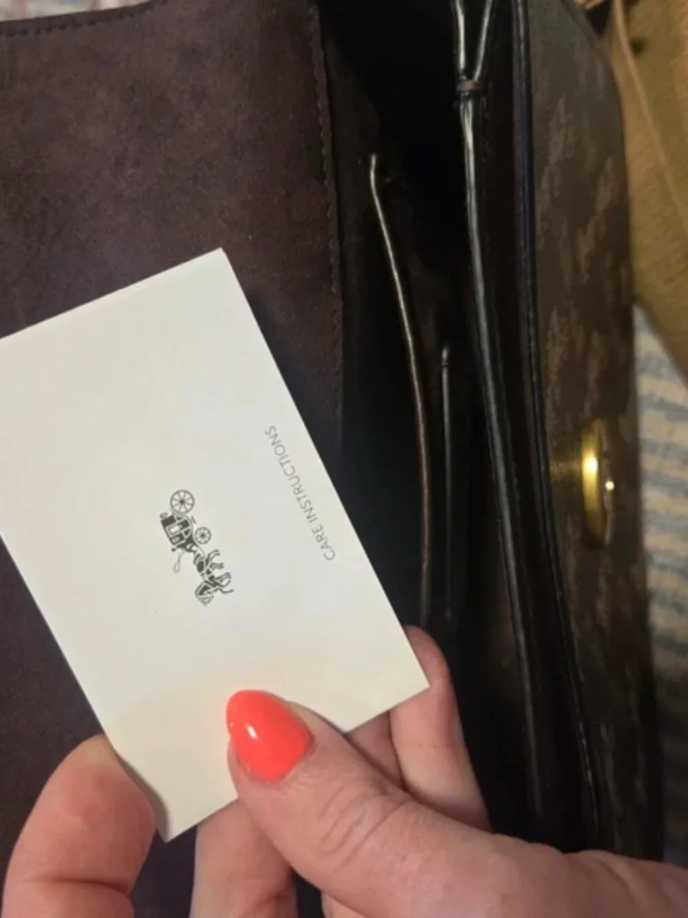 Coach Kat Saddle Bag